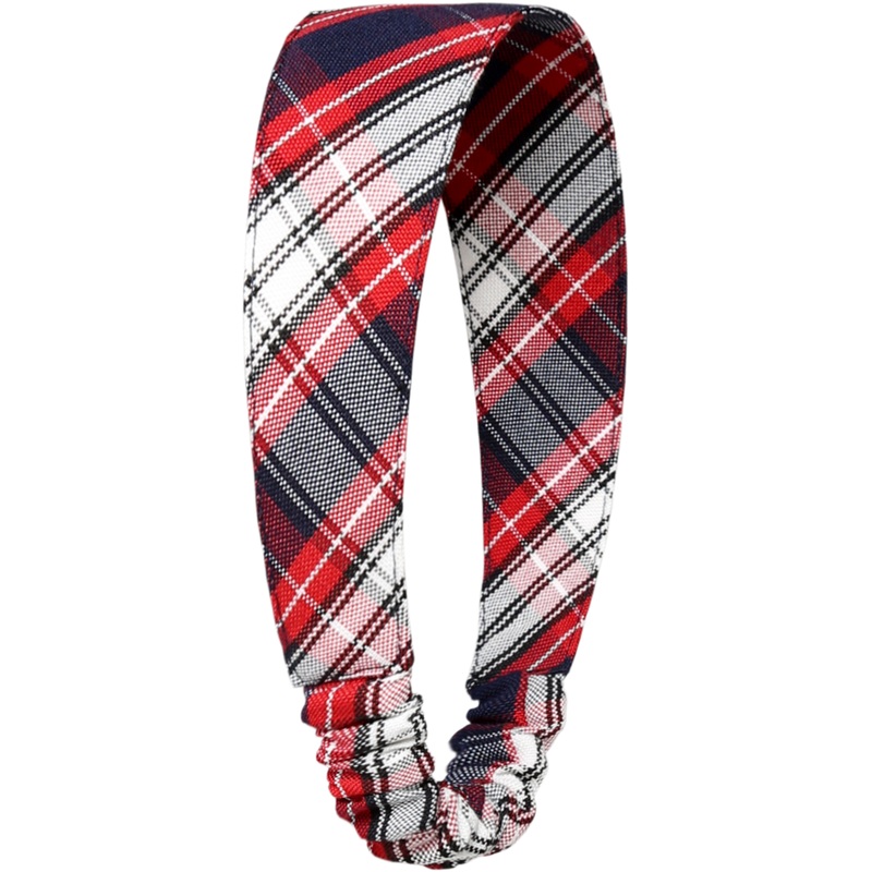 Elastic Back Headband|405 – Liberty Plaid