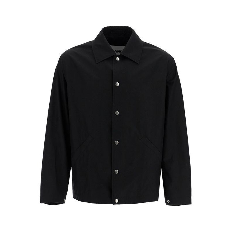 Back Logo Print Shirt Jacket|IT 44|IT 46|IT 48|IT 50|IT 52|IT 54