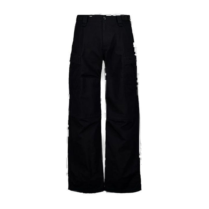 Black Cotton Cargo Pants|IT 46|IT 48