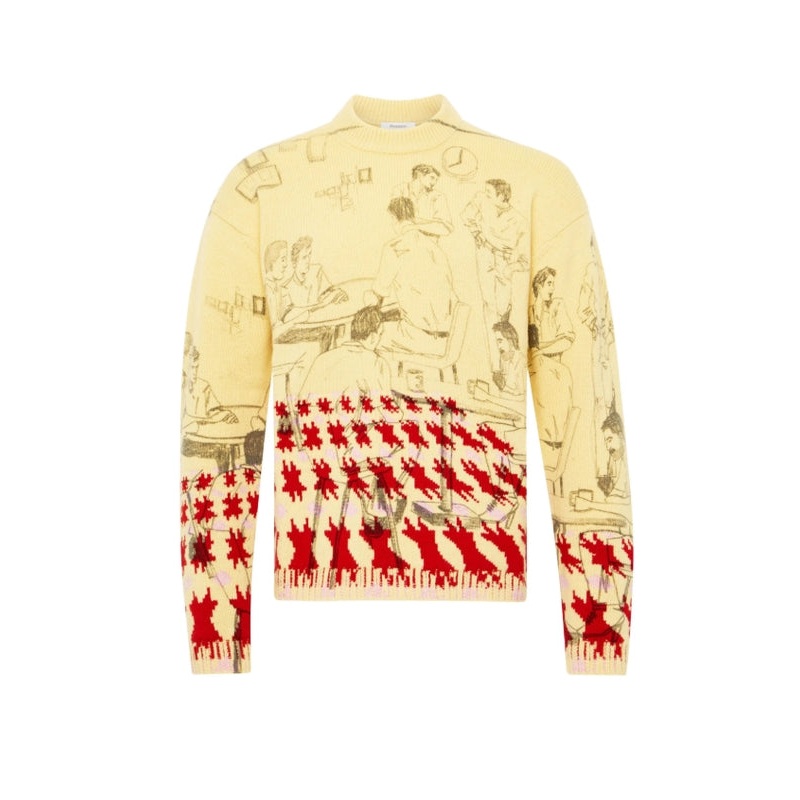 Jw Anderson Yellow Knitted|S|XS