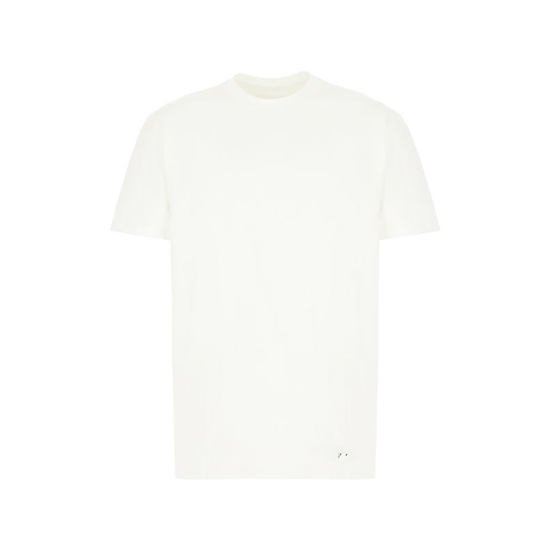 Metal Logo Cotton Short Sleeve
  T Shirt