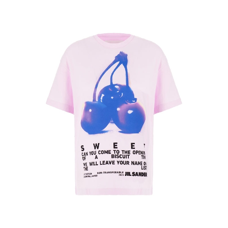 Cherry Printed Short Sleeve T-Shirt