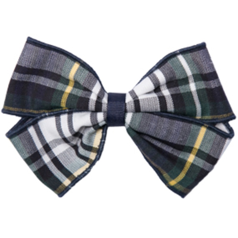 Clip Hair Bow|220 – Carden Plaid