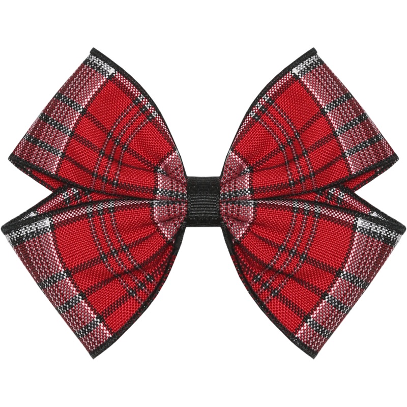 Clip Hair Bow|280 – Fairmont Plaid