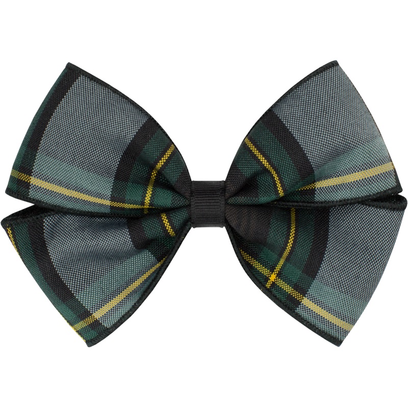Clip Hair Bow|295 – Gordon Plaid