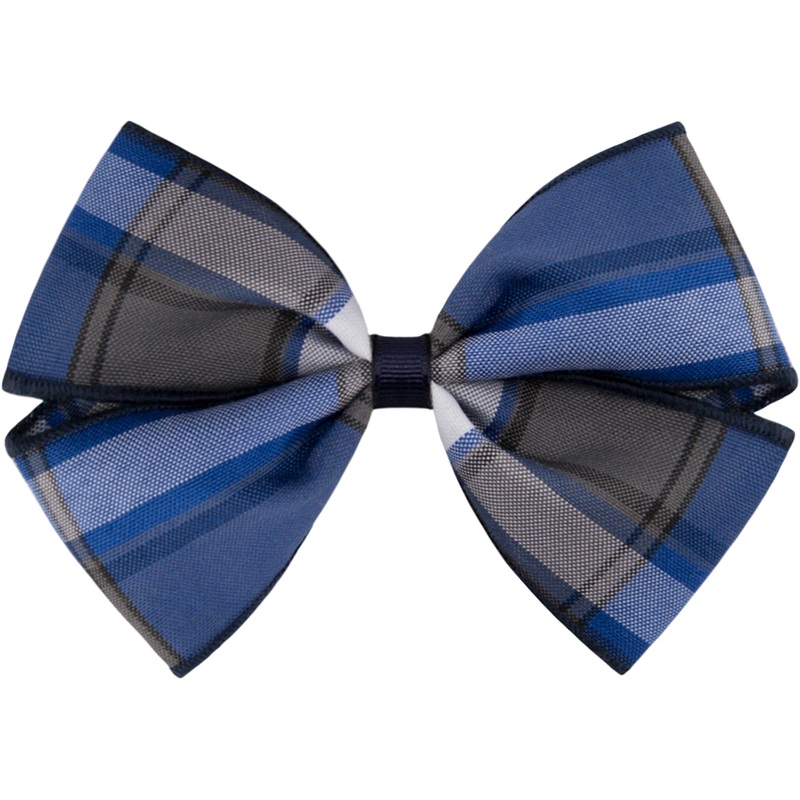 Clip Hair Bow|300 – Grant Plaid