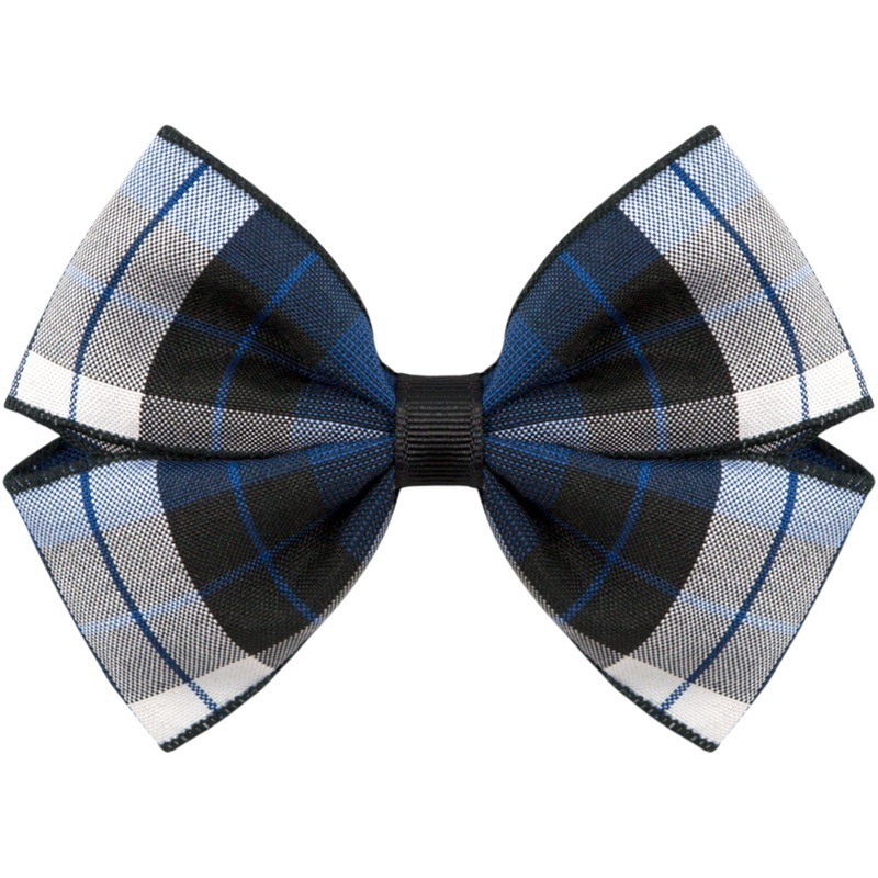 Clip Hair Bow|500 – Morris Plaid