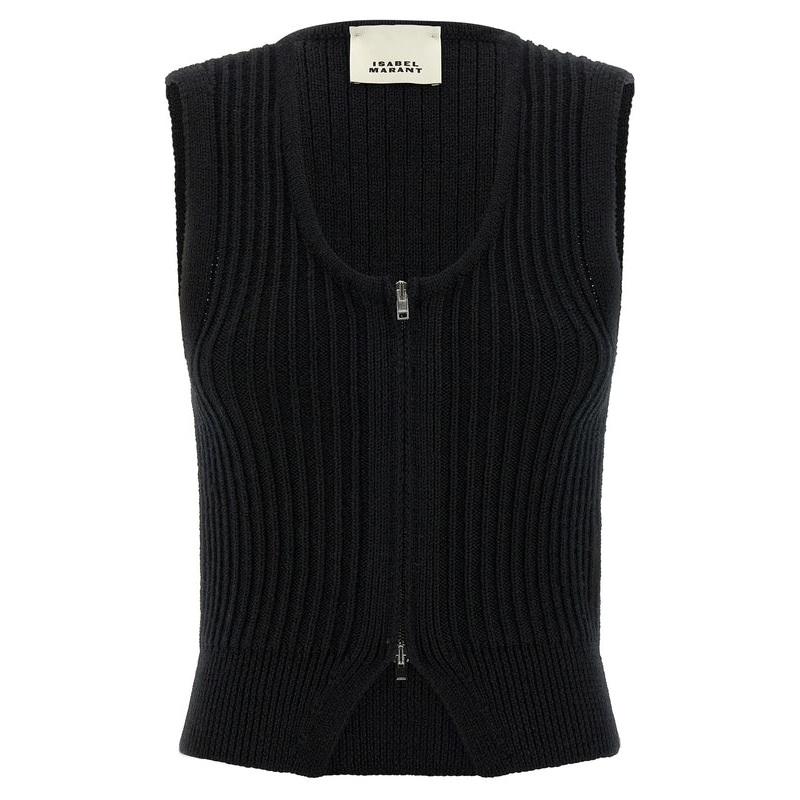 Isabel Marant Black Sleeveless