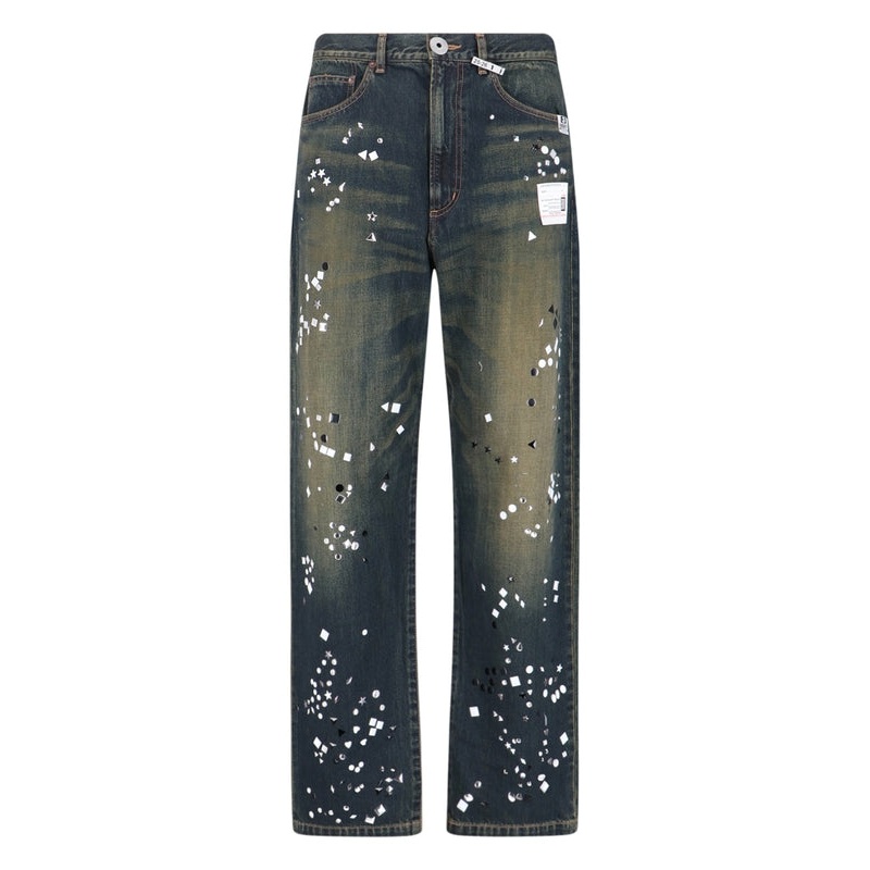 Maison Mihara Yasuhiro Blue Denim Pants