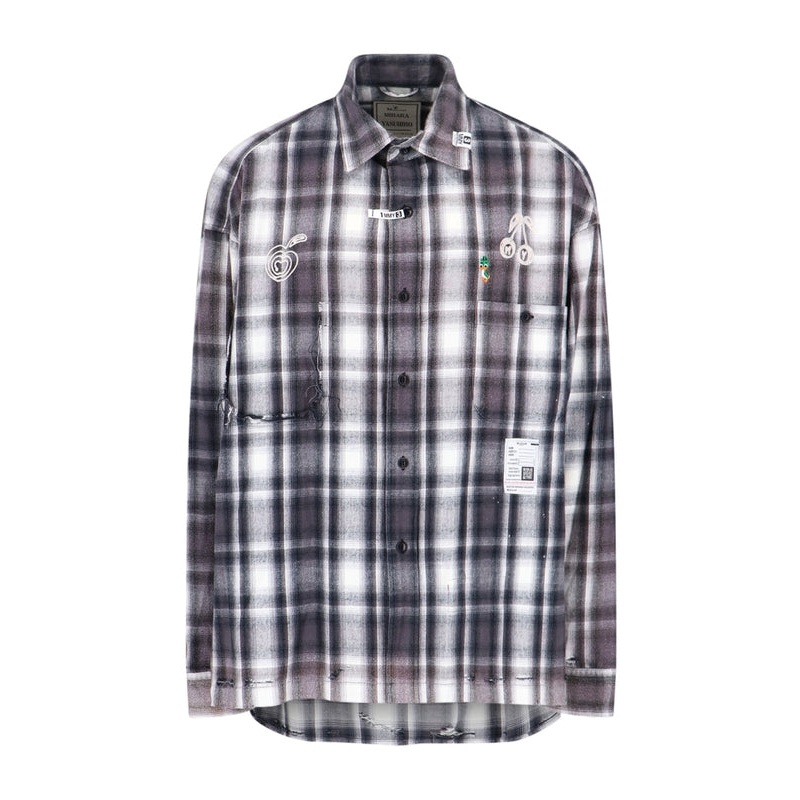 Maison Mihara Yasuhiro Checked Shirts