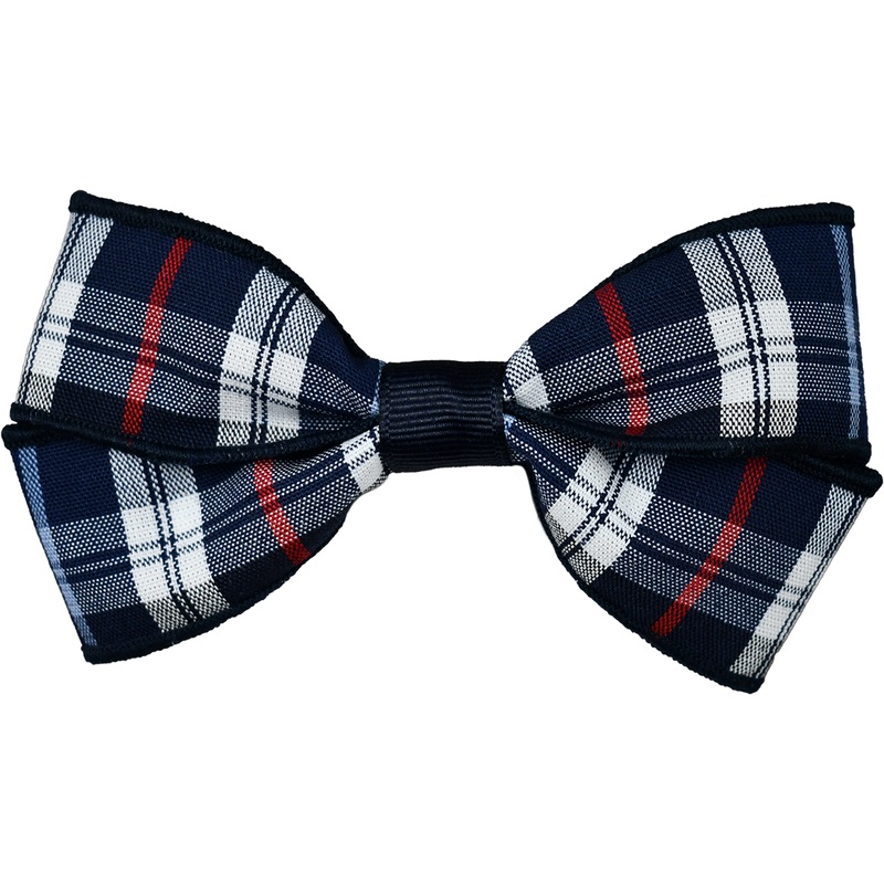 Clip Hair Bow|044 – Wallingford-20 Plaid