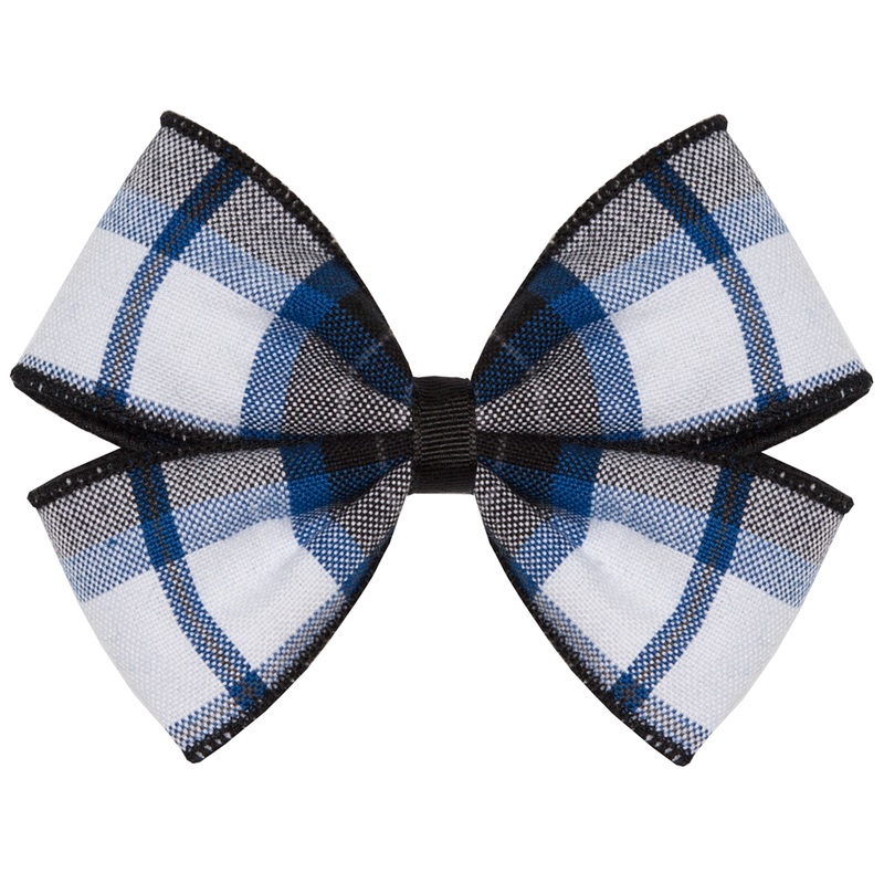 Clip Hair Bow|155 – Adams Plaid