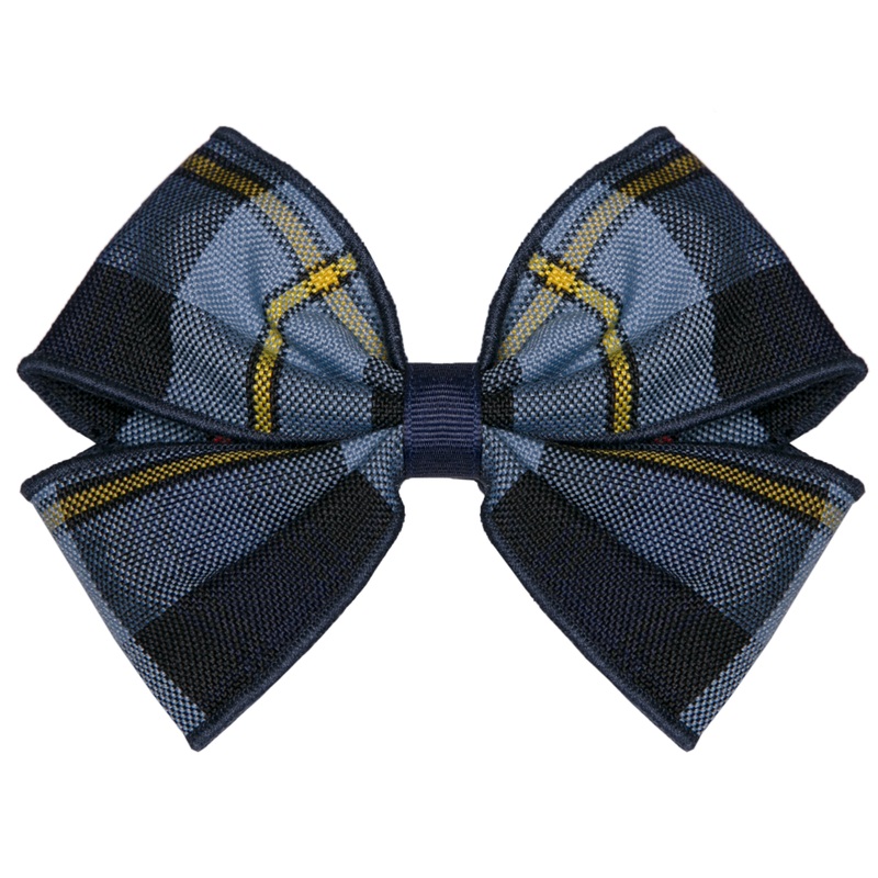 Clip Hair Bow|188 – McKinley Plaid