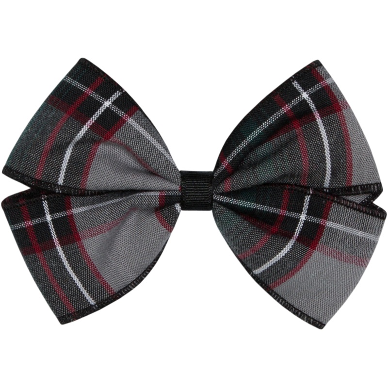 Clip Hair Bow|222 – Chandler Plaid