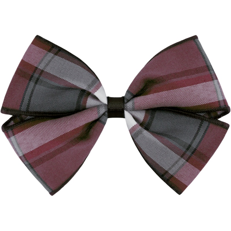Clip Hair Bow|256 – Devlin Plaid
