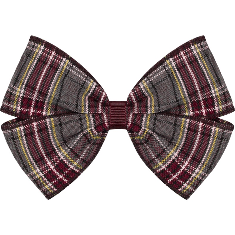 Clip Hair Bow|540 – MM Plaid