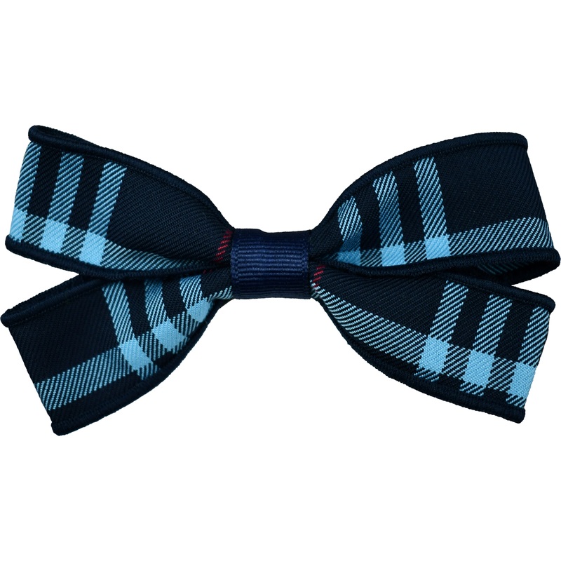 Clip Hair Bow|568 – Cambridge Plaid