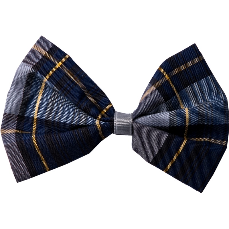 Clip Hair Bow|583 – Tyler Plaid