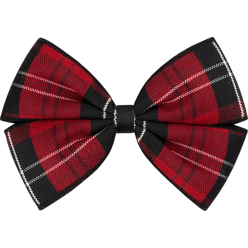 Clip Hair Bow|713 – Ward Plaid