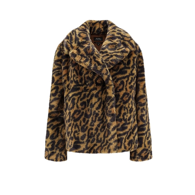 A.P.C. Leopard Coats|FR 36|FR 38|FR 40