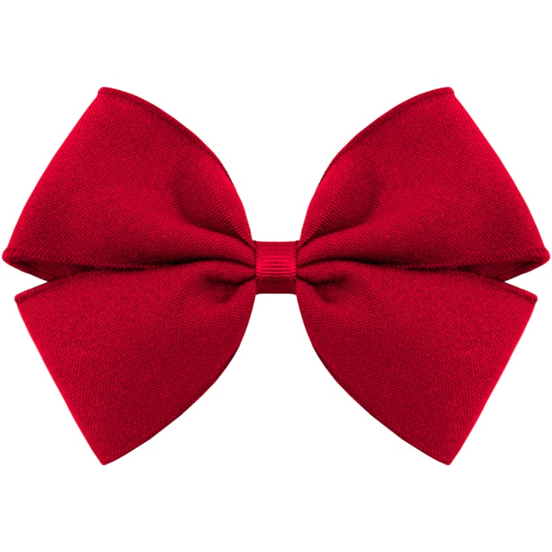 Clip Hair Bow|095 – Red