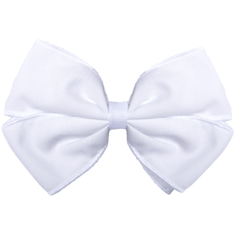 Clip Hair Bow|119 – White