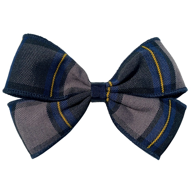 Clip Hair Bow|255 – DD Plaid