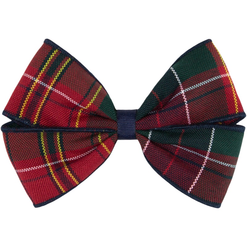 Clip Hair Bow|288 – Gabriel Plaid