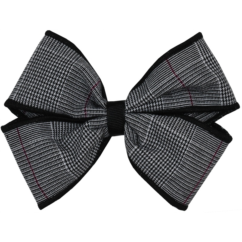 Clip Hair Bow|319 – Hanover Plaid