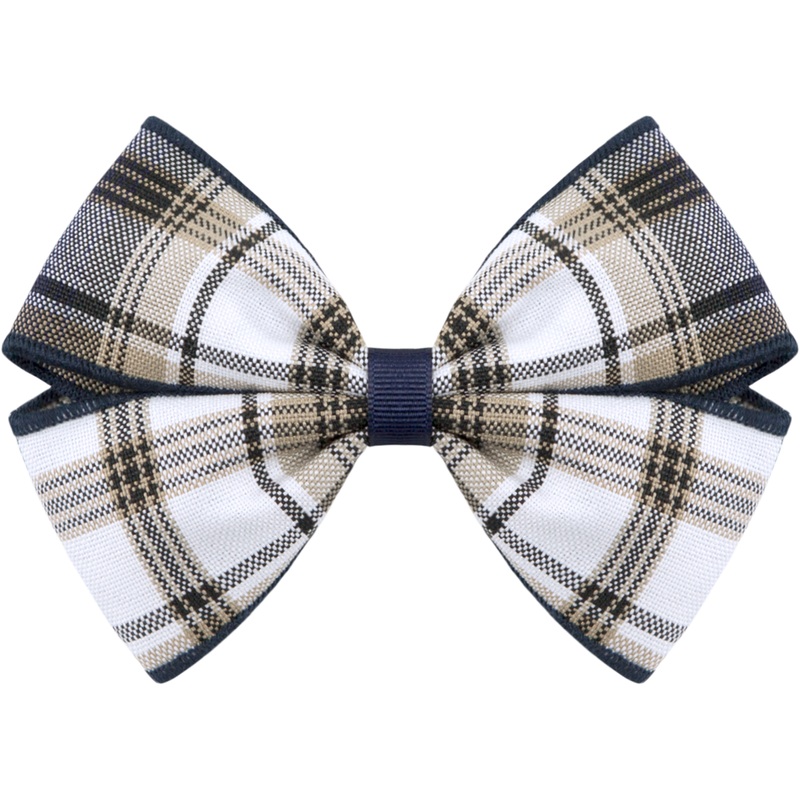 Clip Hair Bow|353 – Alexander Plaid