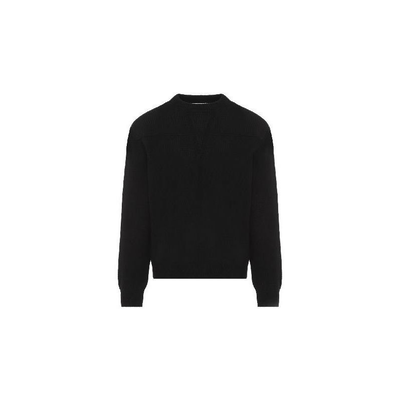 Crewneck Wool Blend Knit|IT 46|IT 48|IT 50