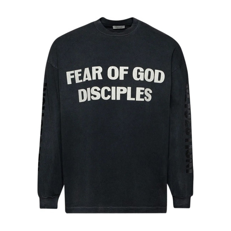 Fear Of God Black Long Sleeve|L|M