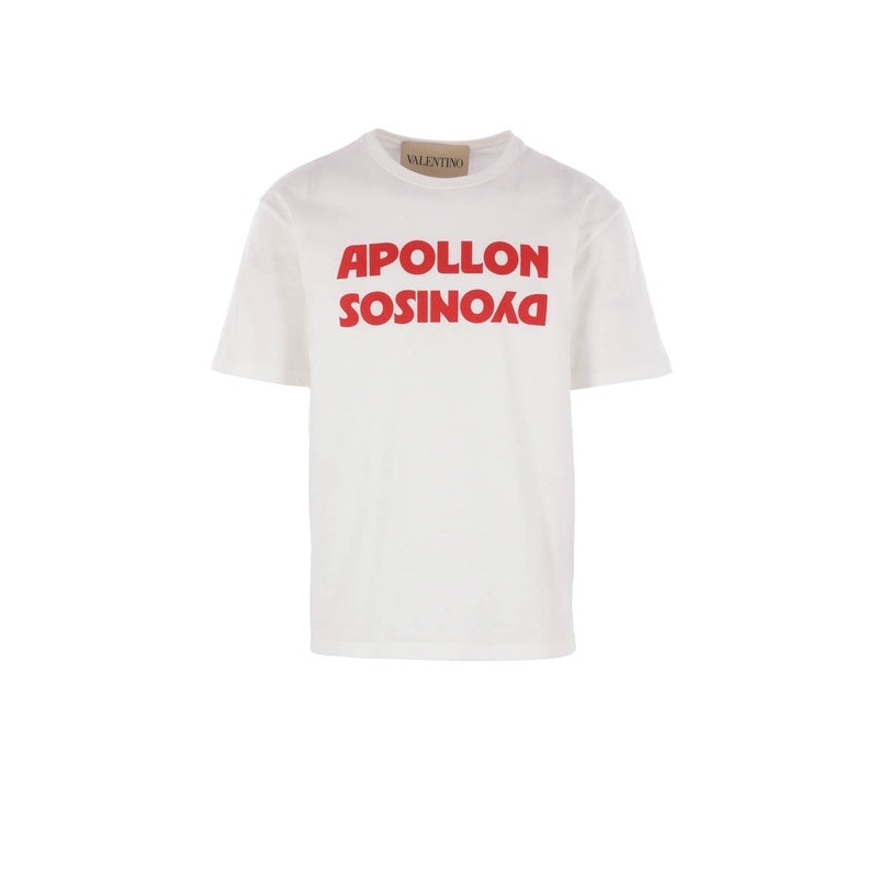 Valentino White Half Sleeve|L|M|S