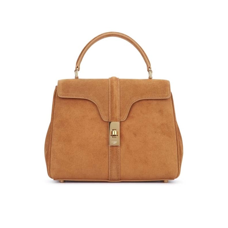 16 Small Suede Tote Bag|OS