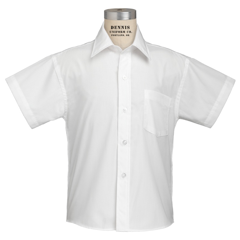 Short Sleeve Broadcloth Shirt|119 – White|Size Range – 10|Size Range – 12|Size Range – 14|Size Range – 16|Size Range – 18|Size Range – 20|Adult Unisex – AS Adult|Adult Unisex – AM Adult|Adult Unisex – AL Adult|Adult Unisex – AXL Adult|Adult Unisex – A2XL