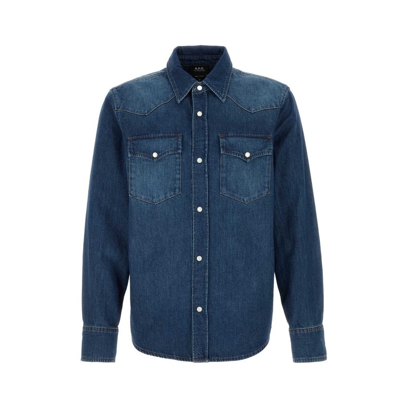 A.P.C. Blue Shirts|L|M|XL