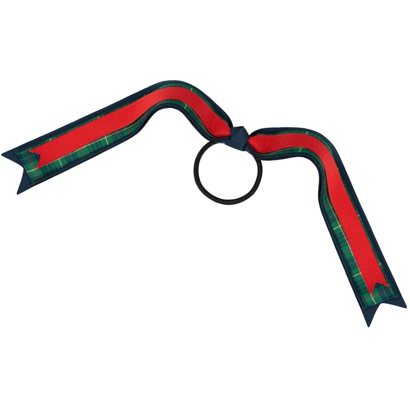 Streamer Hair Bow|205 – Burke Plaid