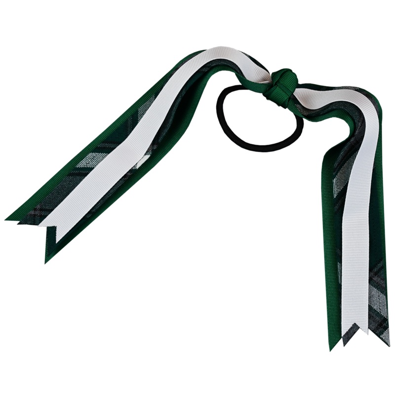 Streamer Hair Bow|230 – Citation Plaid