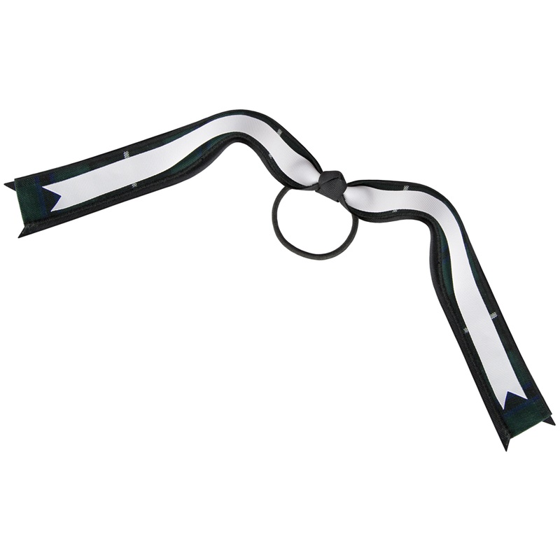 Streamer Hair Bow|245 – Columbia Plaid