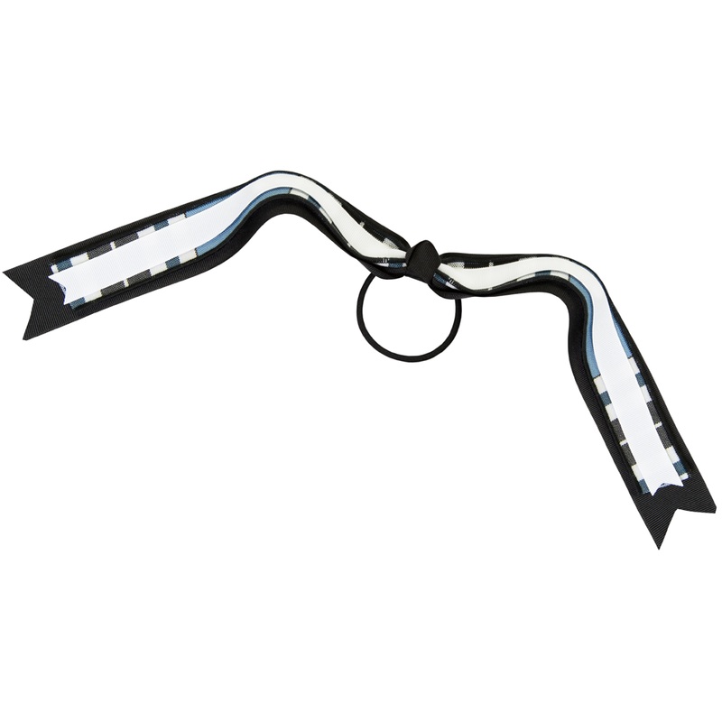 Streamer Hair Bow|350 – Lancaster Plaid