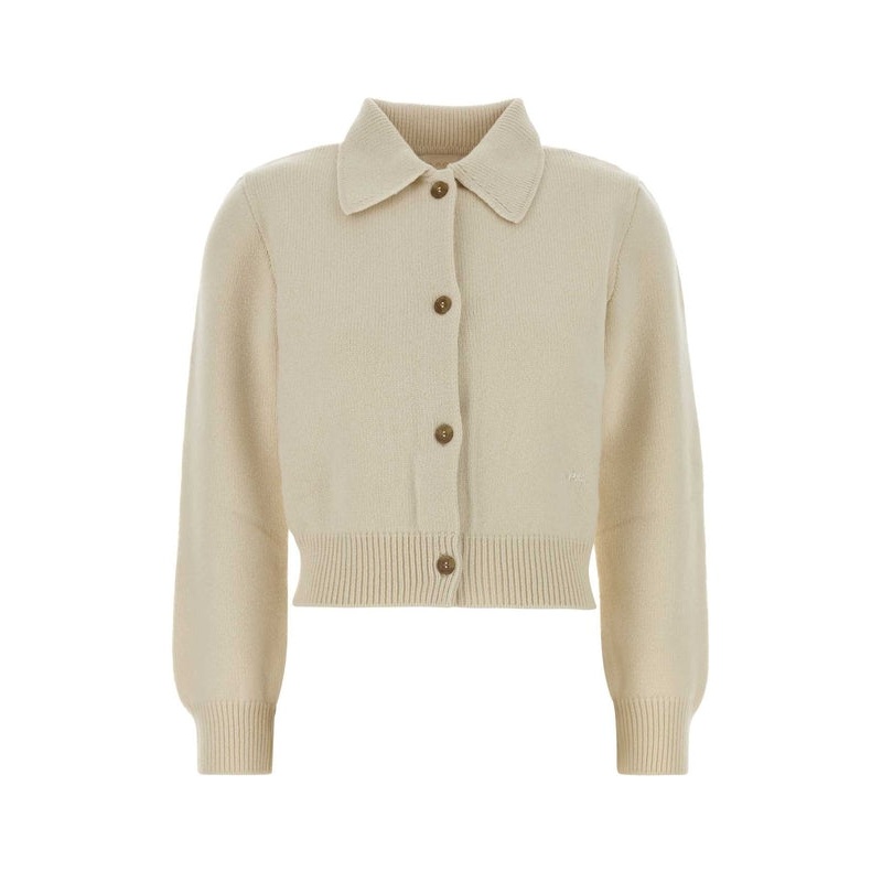 A.P.C. Ivory Cardigans|XS