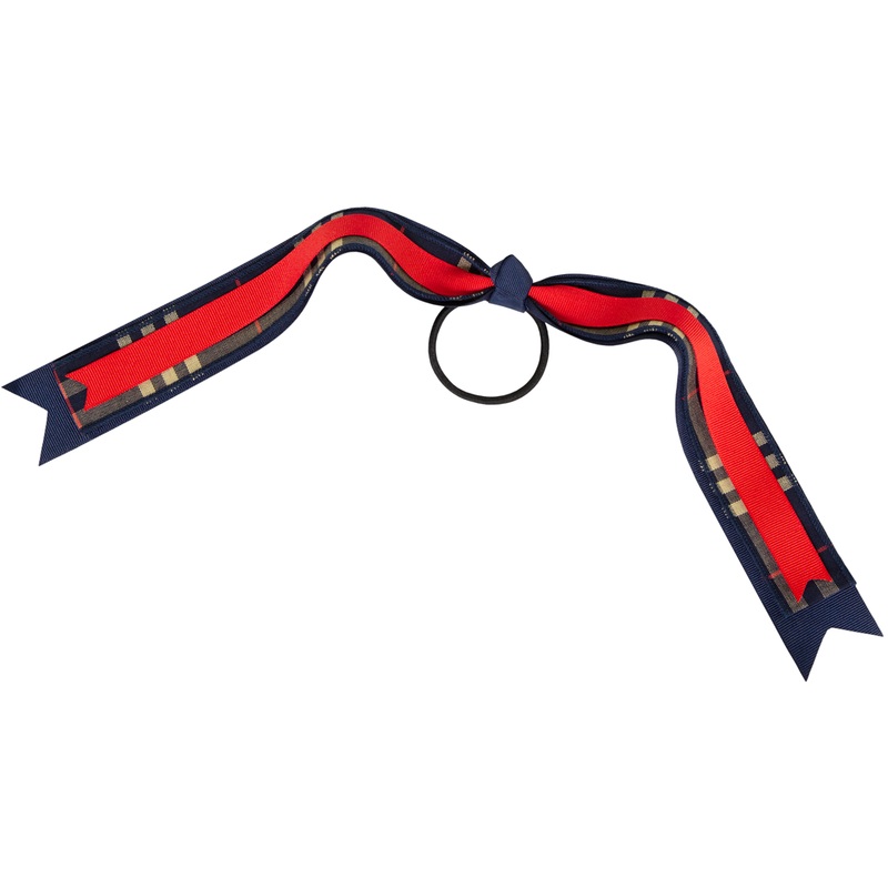 Streamer Hair Bow|043 – Overland Plaid