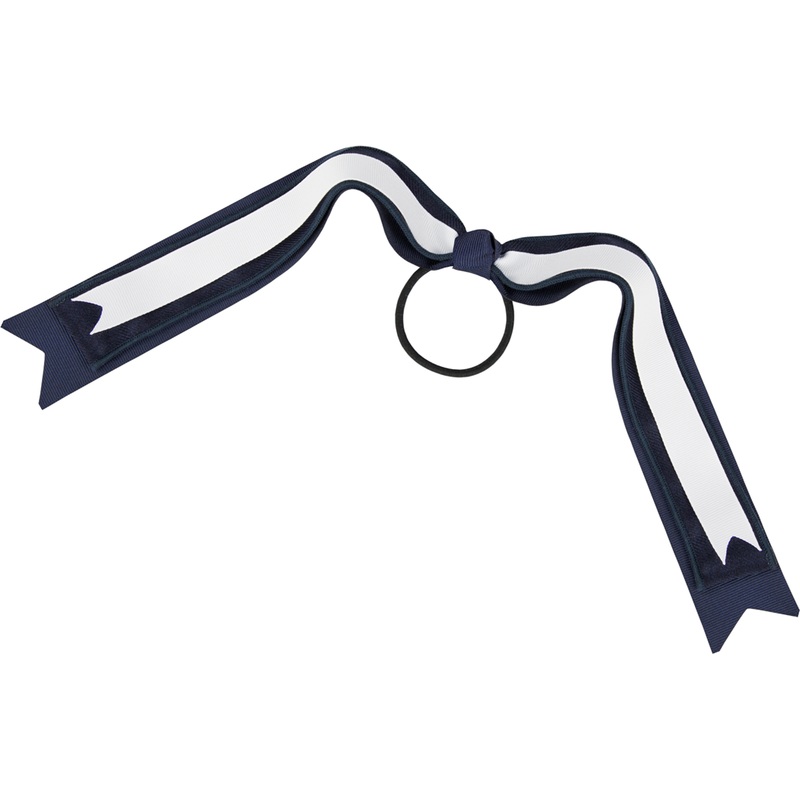 Streamer Hair Bow|057 – Navy