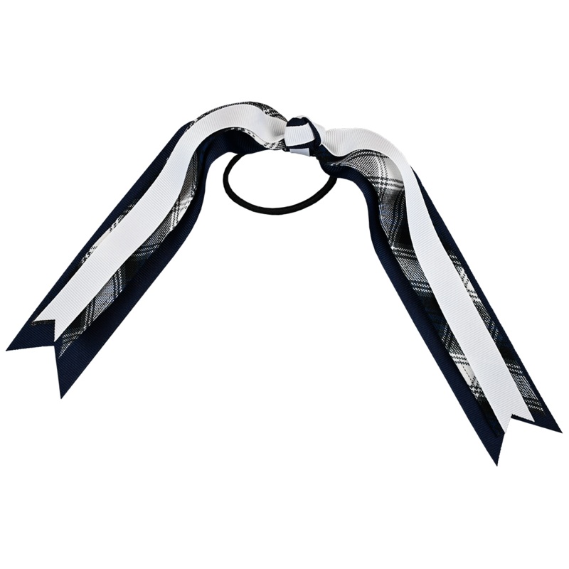 Streamer Hair Bow|150 – AA Plaid