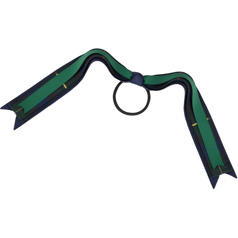 Streamer Hair Bow|191 – Bradley Plaid