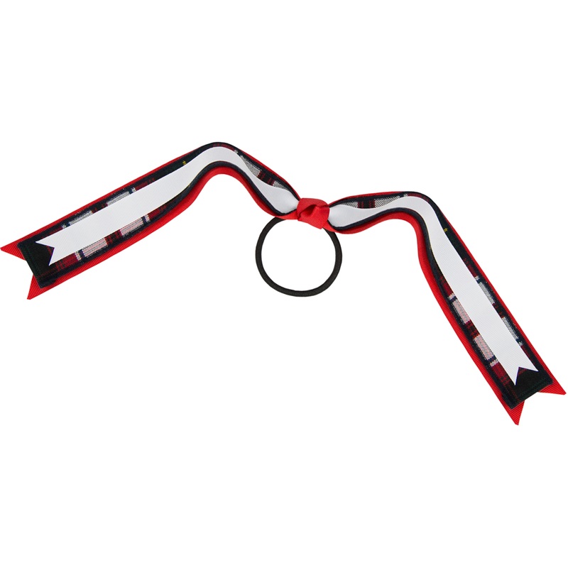 Streamer Hair Bow|195 – Bruce Plaid