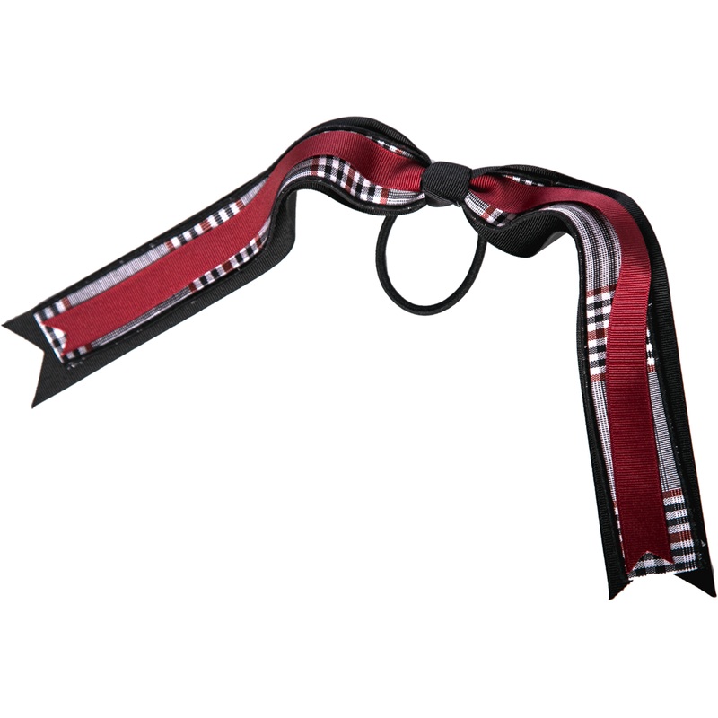 Streamer Hair Bow|208 – Baldwin Plaid