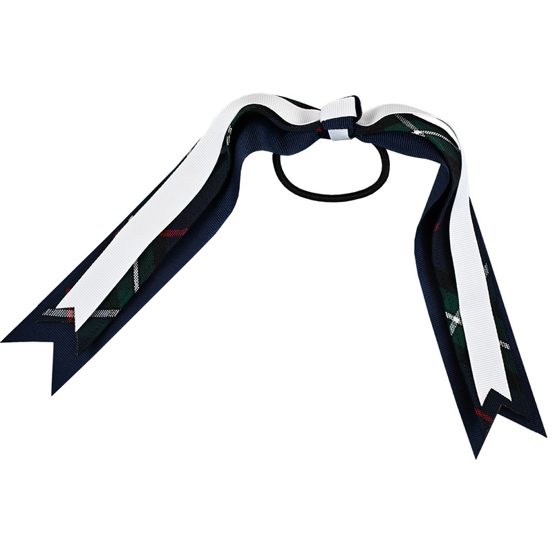 Streamer Hair Bow|333 – Kemper Plaid