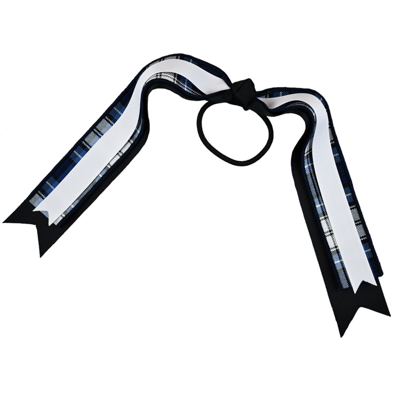 Streamer Hair Bow|468 – McCullum Plaid