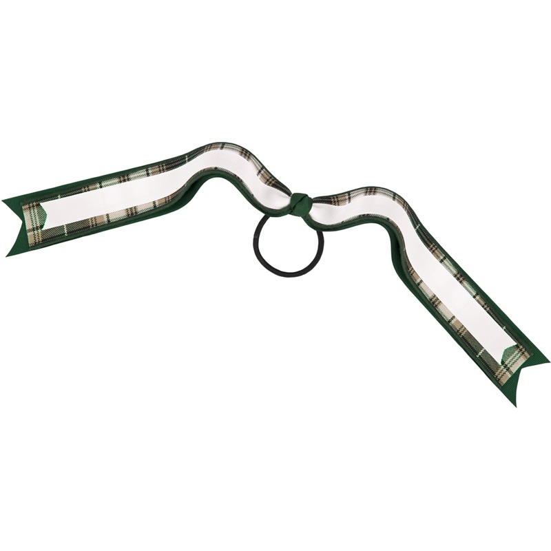 Streamer Hair Bow|530 – Patrick Plaid